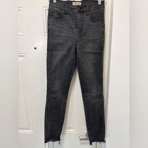 Madewell high waisted cropped skinny jeans size 26